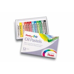 PENTEL Olajpasztell kréta, PENTEL, "Arts", 12 különböző szín