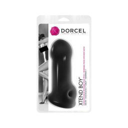 Dorcel Xtend Boy - szilikon péniszköpeny (fekete)