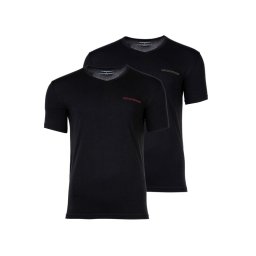 Emporio Armani Underwear 2 póló készlet 111849 4F717 23820 Fekete Slim Fit