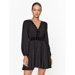 Guess Hétköznapi ruha W3BK85 WFR72 Fekete Regular Fit