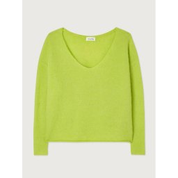 American Vintage Sweater Tyji TYJ18BH23 Zöld Regular Fit