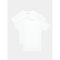United Colors Of Benetton 2 póló készlet 3OP80M018 Fehér Regular Fit