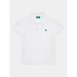 United Colors Of Benetton Pólóing 3089G3008 Fehér Regular Fit