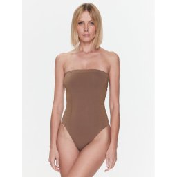 Calvin Klein Swimwear Női fürdőruha KW0KW02074 Barna