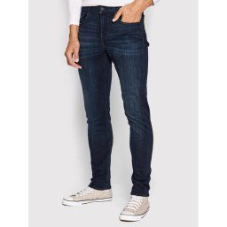 7 For All Mankind Farmer Luxe Performance Plus JSMXA230IP Sötétkék Slim Fit