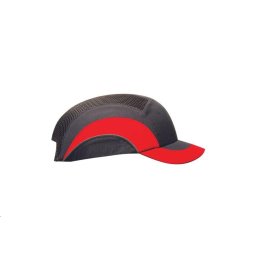 JSP HARDCAP A1 5cm sapka megerősített szürke/piros