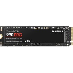 2TB Samsung SSD M.2 2280 990 PRO MZ-V9P2T0BW