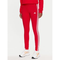 adidas Leggings 3 Stripes IY4190 Piros Slim Fit