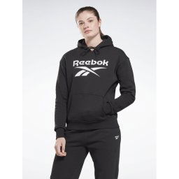 Reebok Pulóver Identity Big Logo H54748 Fekete Loose Fit