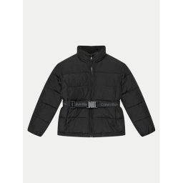 Calvin Klein Jeans Pehelykabát IG0IG02592 D Fekete Slim Fit