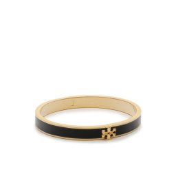 Tory Burch Karkötő Kira Enamel 7mm Bracelet 90550 Fekete