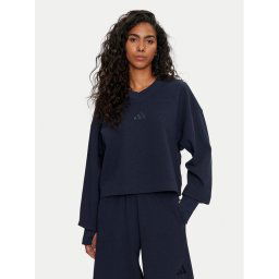 adidas Pulóver ALL SZN IW1028 Sötétkék Loose Fit