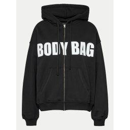 2005 Pulóver Unisex Body Bag Fekete Oversize