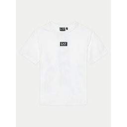 EA7 Emporio Armani Póló 6DBT58 BJ02Z 1100 Fehér Relaxed Fit