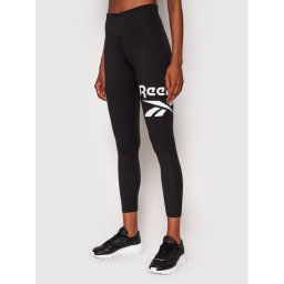 Reebok Leggings Identity Logo GL2547 Fekete Slim Fit