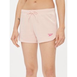 Reebok Sport rövidnadrág Reebok Identity French Terry Shorts IM4152 Rózsaszín Slim Fit