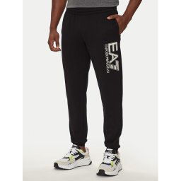 EA7 Emporio Armani Melegítő alsó 6DPP87 PJVRZ 1200 Fekete Regular Fit