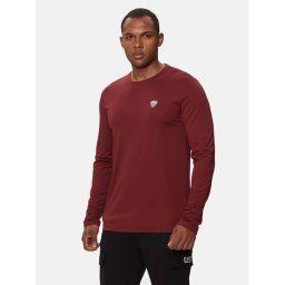 EA7 Emporio Armani Hosszú ujjú 8NPT17 PJRGZ 1496 Piros Regular Fit