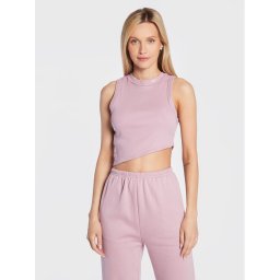 Reebok Felső Classics HK4929 Rózsaszín Slim Fit