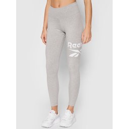 Reebok Leggings Identity Logo GR9377 Szürke Slim Fit