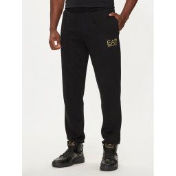EA7 Emporio Armani Melegítő alsó 6DPP59 PJSHZ 1200 Fekete Regular Fit