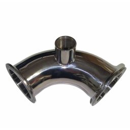 2"-os Tri-clamp Hőmérőtartó Könyök 1/2"-os Menettel. (5599)