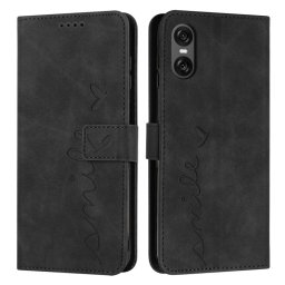 ART SMILE Pénztárca tok pánttal Sony Xperia 10 VI fekete