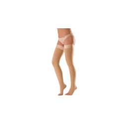 Elastomed Komfort nyitott II. kompressziós szilikonos combfix, AG 23-32Hgmm, bézs, XL