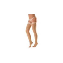 Elastofit 140 den-es kompressziós combfix 15-21 Hgmm, nyitott orrú (AG), drapp, XL