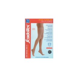Scudotex S-822 kompressziós nyitott harisnyanadrág, AM 70den 15-18Hgmm, nero, 3
