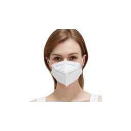 Szájmaszk gumipánttal, influenza ellen, KN95-FFP2 (biológiai szájmaszk)