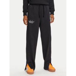 adidas Melegítő alsó Signature Graphic Embroidery IY1470 Fekete Loose Fit