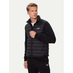 EA7 Emporio Armani Mellény 8NPQ06 PNGPZ 1200 Fekete Regular Fit