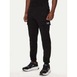 EA7 Emporio Armani Melegítő alsó 8NPP67 PJVRZ 1200 Fekete Regular Fit