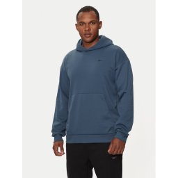 Reebok Pulóver Strength Hoodie 100070154 Sötétkék Regular Fit