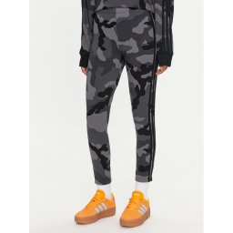 adidas Leggings Essentials 3-Stripes Camo Print IX3709 Szürke Slim Fit