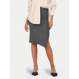 ONLY Ceruzaszoknya Emma 15233600 Szürke Slim Fit