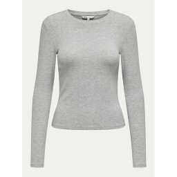 ONLY Blúz Riley 15323159 Szürke Slim Fit