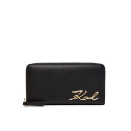 KARL LAGERFELD Nagy női pénztárca 240W3215 Fekete