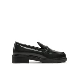Calvin Klein Lords Loafer W/M Bar Saff Lth HW0HW02076 Fekete