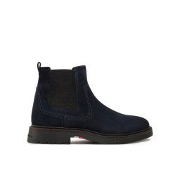 Tommy Hilfiger Bokacsizma Light Hilfiger Suede Chelsea FM0FM05104 Sötétkék