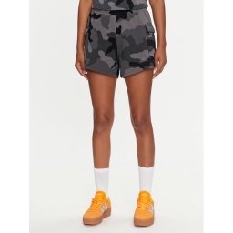 adidas Sport rövidnadrág Essentials 3-Stripes Camo-Print IX3707 Szürke Loose Fit