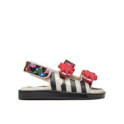 Melissa Szandál Mini Melissa Estrelar + Fabula Bb 35721 Fekete