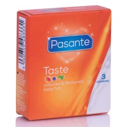 Pasante - Taste ízesített óvszer (3 db).
