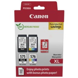 Canon PG-575-XL (5437C006) - eredeti patron, black + color (fekete + színes)