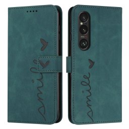 ART SMILE Pénztárca tok pánttal Sony Xperia 1 VI zöld