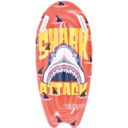 SHARK ATTACK piros felfújható szörfdeszka