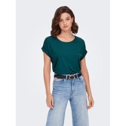 ONLY Póló 15106662 Zöld Regular Fit