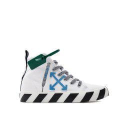 Off-White Sportcipők Mid Top Vulcanized Canvas OMIA119S22FAB0010145 Fehér
