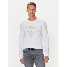 Guess Hosszú ujjú M4YI27 K8FQ4 Fehér Regular Fit